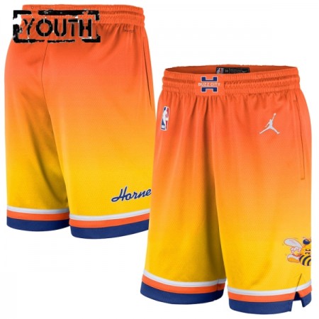 Charlotte Hornets Kratke hlače Jordan 2025-26 City Edition Swingman - Dječji Charlotte Hornets Kratke hlače Jordan 2025-26 City Edition Swingman - Dječji